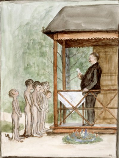 Egzamin autorstwa Hugo Simberg