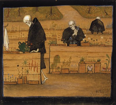 Ogród Śmierci autorstwa Hugo Simberg