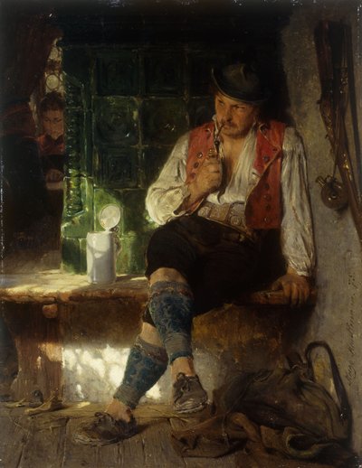 Scena z tawerny, 1875 autorstwa Hugo Wilhelm Kauffman