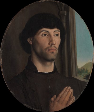 Portret mężczyzny, ca. 1475. autorstwa Hugo van der Goes