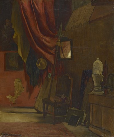 Jestem Atelier autorstwa Hugo von Habermann