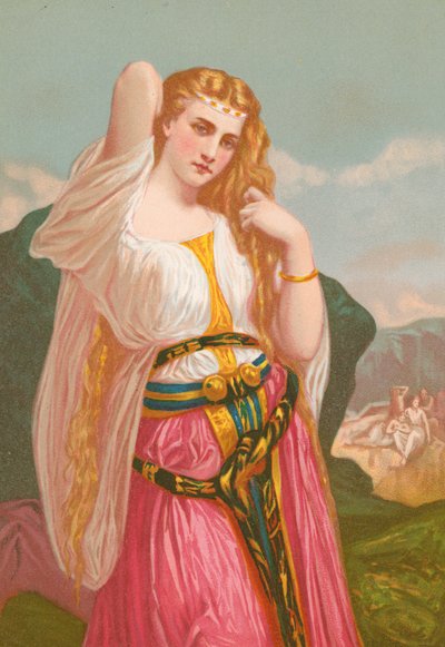 Córka Jeftego autorstwa Hugues Merle