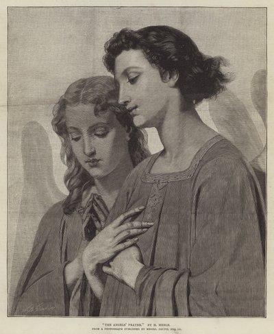 Modlitwa Aniołów autorstwa Hugues Merle