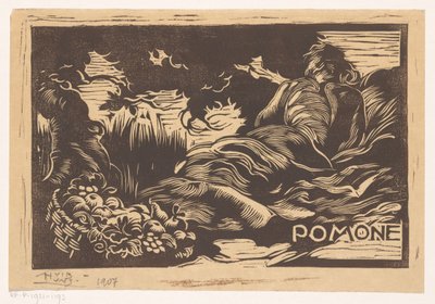 Pomona autorstwa Huib Luns (signed by artist)