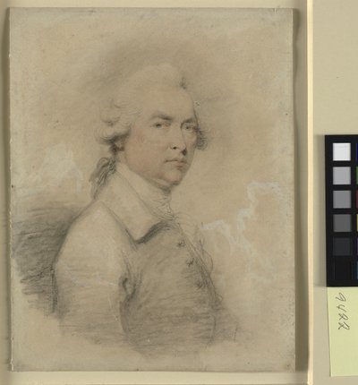 Portret głowy i ramion mężczyzny zwrócony w prawo autorstwa Humphry