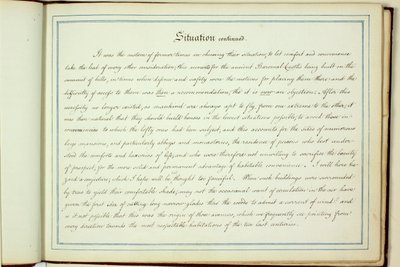 Czerwona Księga: Welbeck autorstwa Humphry Repton