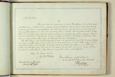 Czerwona Księga: Welbeck autorstwa Humphry Repton