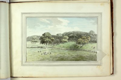 Czerwona Księga: Welbeck autorstwa Humphry Repton