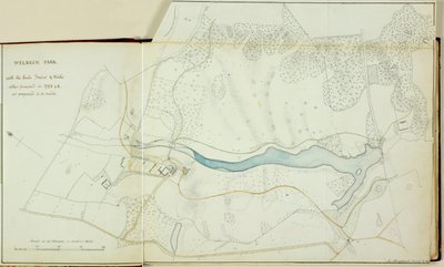 Czerwona Księga: Welbeck autorstwa Humphry Repton