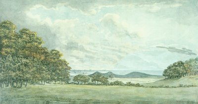 Czerwona Księga dla Sheringham Hall, ok. 1812 r. autorstwa Humphry Repton