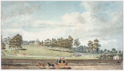 Harwich Coach (wc na papierze) autorstwa Humphry Repton