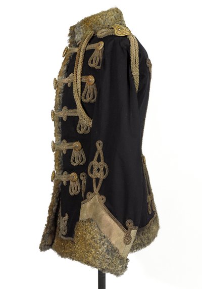 Pelisse, 3. Zieten Hussars, JKW Książę Connaught, przed 1914 (Pelisse) autorstwa Hungarian School