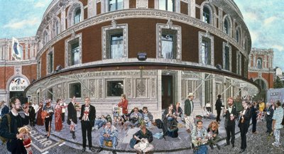 Promenady w The Last Night, Royal Albert Hall autorstwa Huw S. Parsons