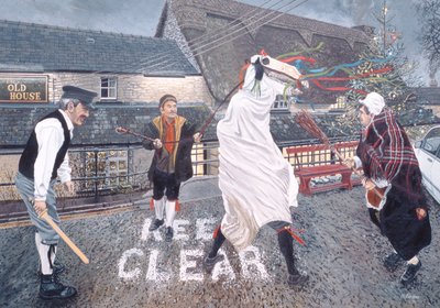 Marie Llwyd w Llangynwyd, 1996 autorstwa Huw S. Parsons