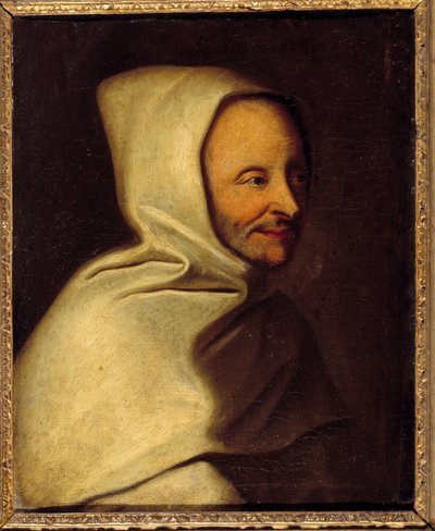 Portret Armanda Bouthiller de Rance, opactwa Trappe (1626-1700), założyciela Zakonu Malarstwa Trapistów według Hyacinthe Rigaud (1659-1743) XVII-wieczne słońce. 0,4x0,32 m Chantilly, Musee Conde autorstwa Hyacinthe (after) Rigaud