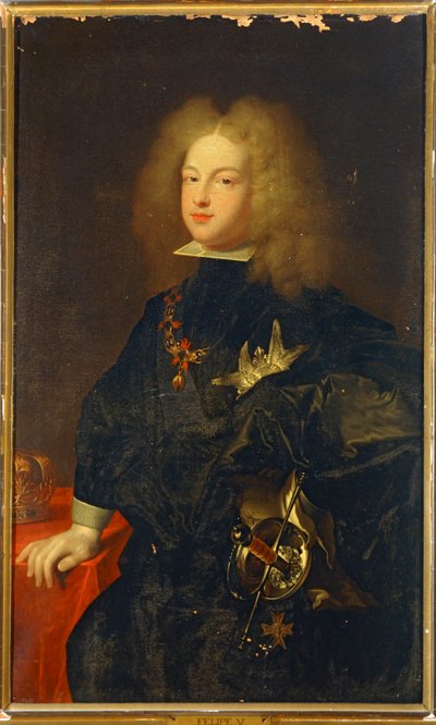 Filip V Hiszpański ... (obraz na płótnie) autorstwa Hyacinthe Francois Rigaud