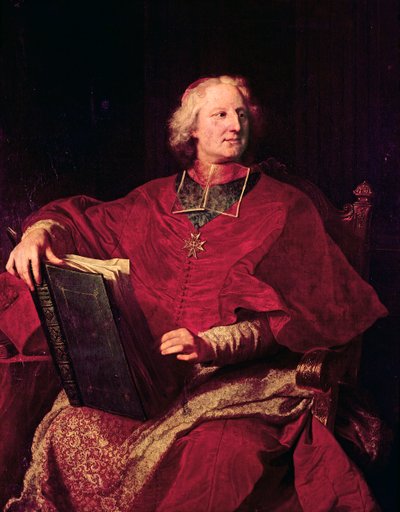 Portret Melchiora de Polignac (Lavoute-Sur-Loire autorstwa Hyacinthe Francois Rigaud