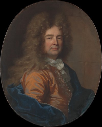 Portret mężczyzny, 1693. autorstwa Hyacinthe Francois Rigaud