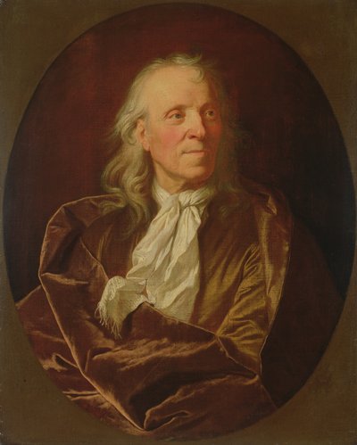 Portret uczonego autorstwa Hyacinthe Francois Rigaud