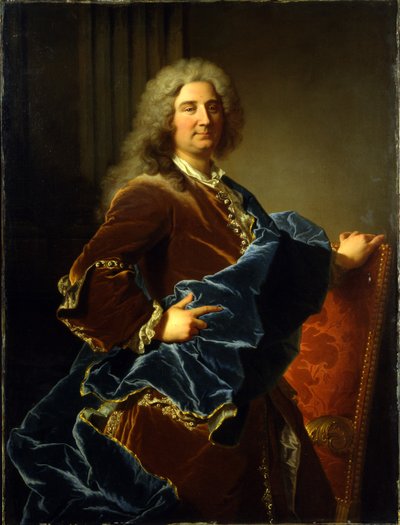Portret markiza Jean-Octave de Villars autorstwa Hyacinthe Francois Rigaud