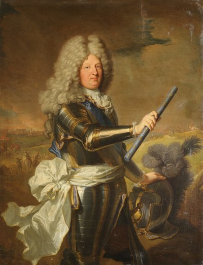 Ludwik de France, Dauphin 1661-1711, znany jako Wielki Delfin, 1688 autorstwa Hyacinthe François Honoré Rigaud