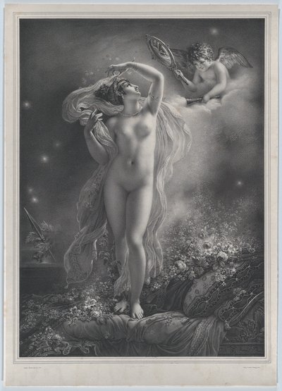 Danae, 1824. autorstwa Hyacinthe Louis Victor Jean Baptiste Aubry