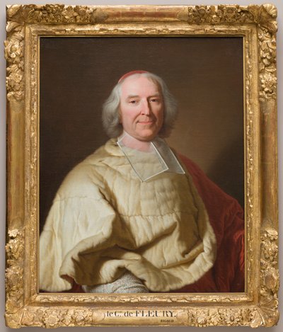 Kardynał Andre Hercule de Fleury 1653-1743 autorstwa Hyacinthe Rigaud