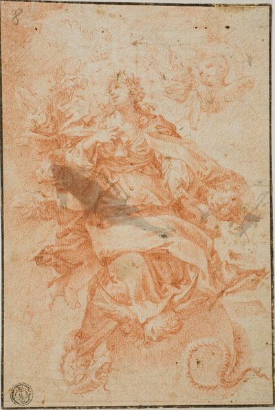 Niepokalane Poczęcie autorstwa Hyacinthe Rigaud