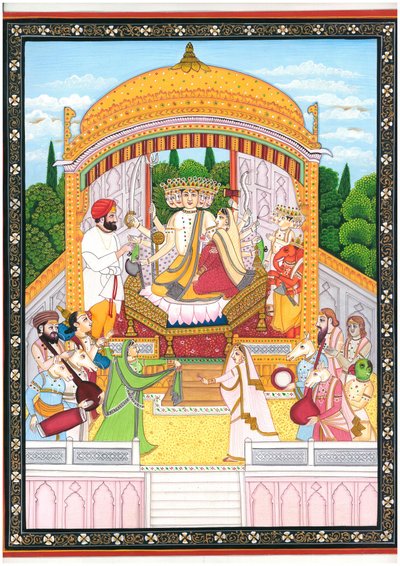 Boska ceremonia Brahma-Saraswati autorstwa IMAGINEERS STUDIO
