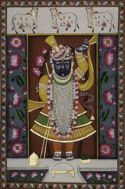 Ozdobiony Lord Shrinathji autorstwa IMAGINEERS STUDIO