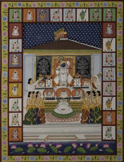 Kult w świątyni Shrinathji autorstwa IMAGINEERS STUDIO