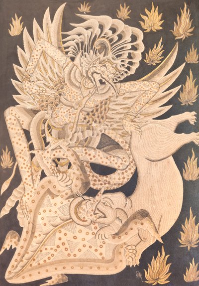 Ptak garuda autorstwa I Made Geriya