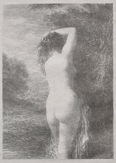 Stojący kąpiący się, 1899. autorstwa Ignace Henri Jean Fantin Latour