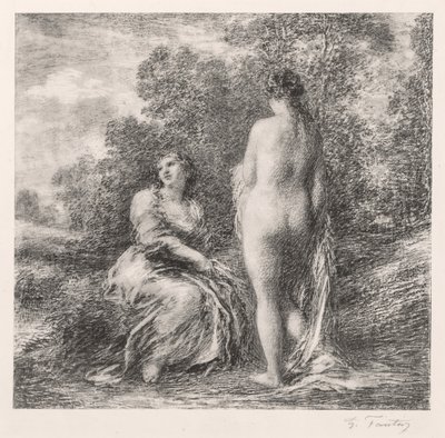 Kąpiących się, 1881. autorstwa Ignace Henri Jean Fantin Latour