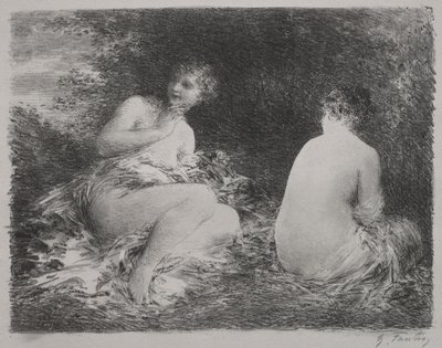 Kąpiących się, 1899. autorstwa Ignace Henri Jean Fantin-Latour