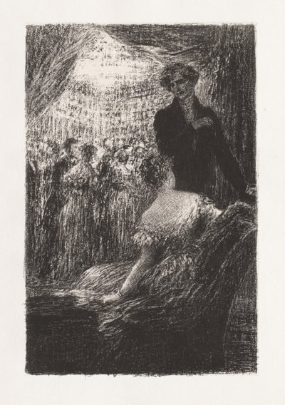 Hector Berlioz, jego życie i twórczość: Symfonia fantastyczna – Bal. autorstwa Ignace Henri Jean Fantin Latour