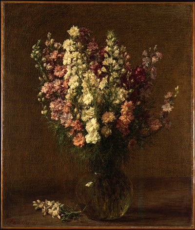 Ostróżka, 1887 autorstwa Ignace Henri Jean Fantin-Latour