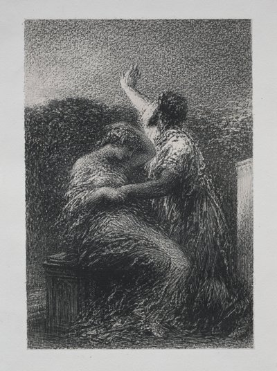 Mag Baltajar i Fatime, 1891. autorstwa Ignace Henri Jean Fantin-Latour