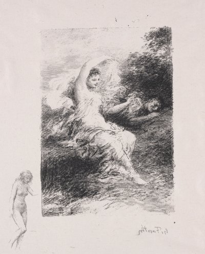 Lyde. autorstwa Ignace Henri Jean Fantin Latour