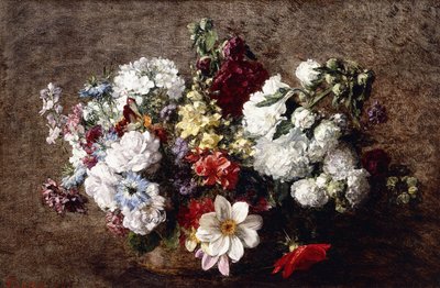 Bukiet Mieszany autorstwa Ignace Henri Jean Fantin Latour