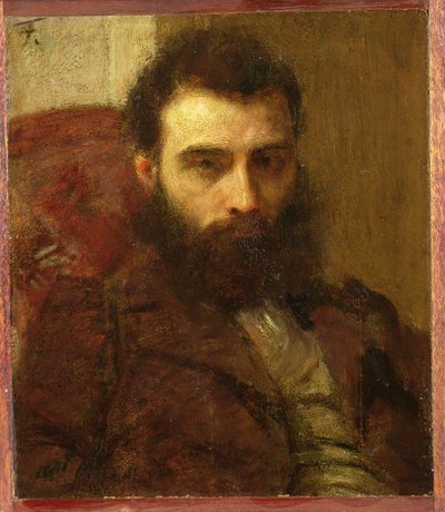 Portret mężczyzny autorstwa Ignace Henri Jean Fantin Latour