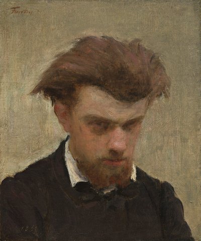 Autoportret autorstwa Ignace Henri Jean Fantin-Latour
