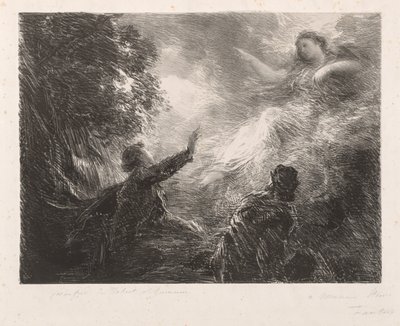 Wróżka Alp, 1873. autorstwa Ignace Henri Jean Fantin-Latour