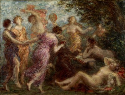 Kuszenie św. Antoniego autorstwa Ignace Henri Jean Fantin Latour