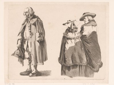 Kompozycja z trzema stojącymi postaciami autorstwa Ignace Joseph de Claussin (attributed to)