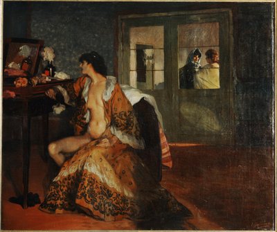 Celestina ... (obraz na płótnie) autorstwa Ignacio Zuloaga y Zabaleta