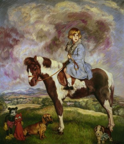 KSIĘŻNA ALBY DZIEWCZYNA (1930) autorstwa Ignacio Zuloaga y Zabaleta