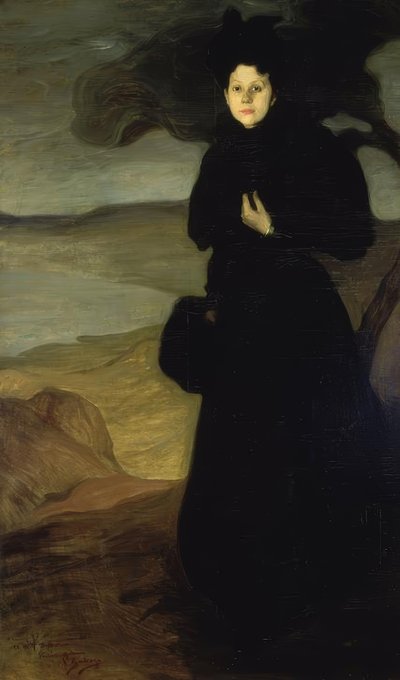 PORTRET WALENTYNKOWEGO DETOMA - 1894/95 - O / L - 200X120 CM autorstwa Ignacio Zuloaga y Zabaleta