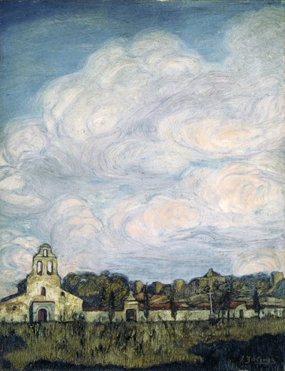 Cmentarz w Avila, XIX/XX w. autorstwa Ignacio Zuloaga y Zabaleta
