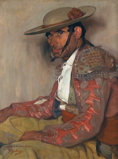 Picador El Coriano. autorstwa Ignacio Zuloaga y Zabaleto